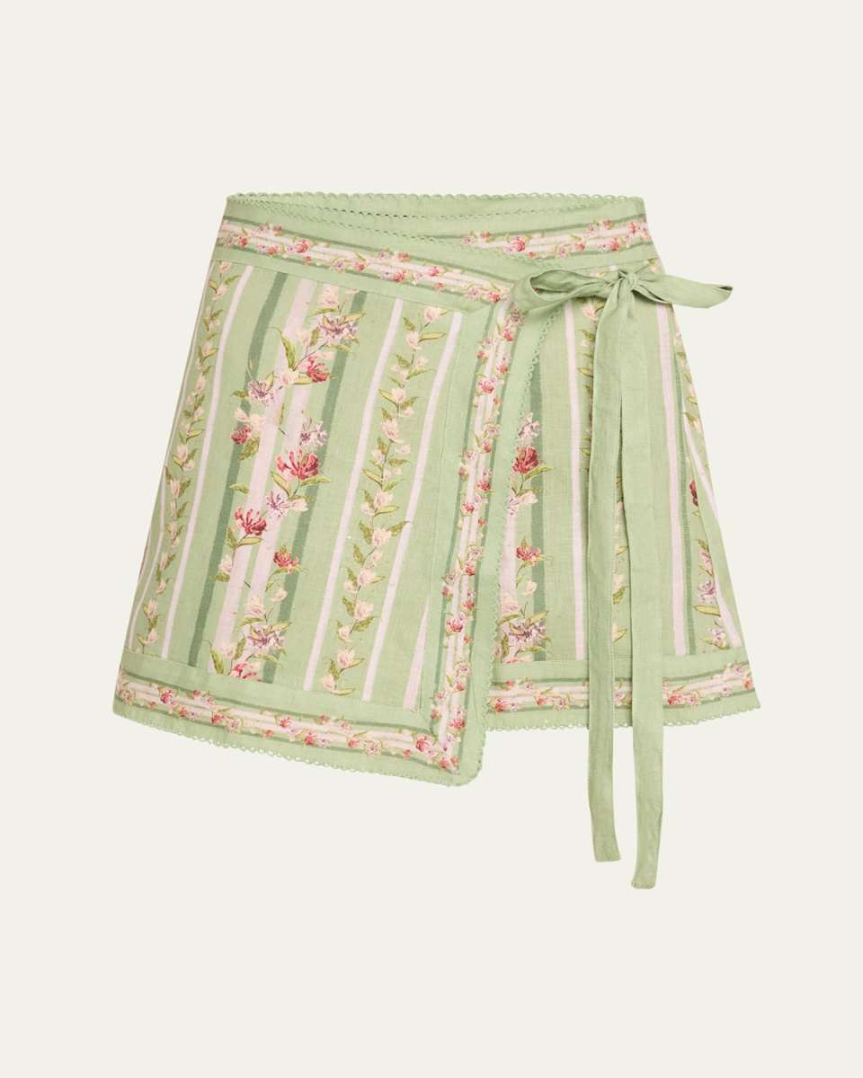 Luna Honeysuckle Mini Skirt Coverup